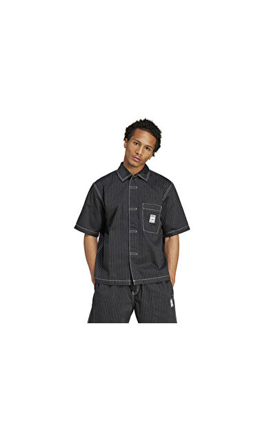 adidas Wab  Shirt Erkek Günlük Gömlek JP4481 Siyah
