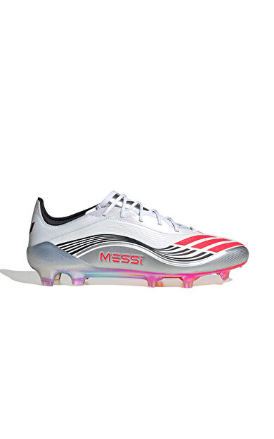 adidas F50 Messi Elite Fg Erkek Çim Zemin Kramponu JP5593 Beyaz