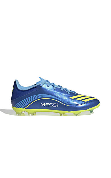 adidas F50 Messi League Fg/Mg Erkek Çoklu Çim Zemin Kramponu JP7447 Mavi
