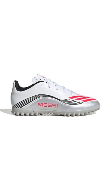 adidas F50 Messi Club Tf J Genç Halı Saha Ayakkabısı JP7453 Beyaz