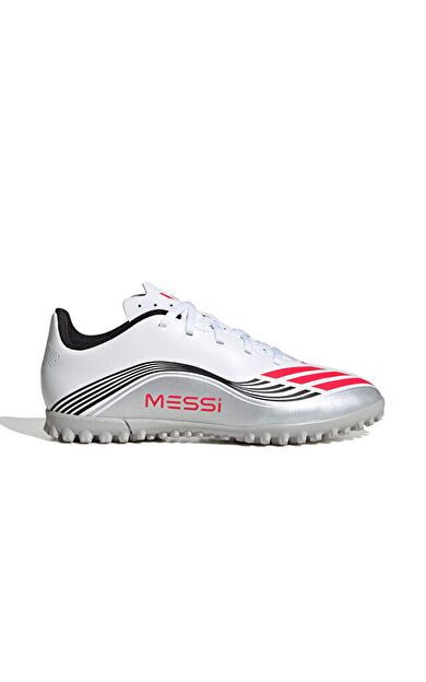 adidas F50 Messi Club Tf J Genç Halı Saha Ayakkabısı JP7453 Beyaz