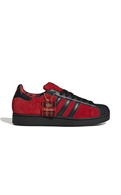 adidas Superstar II Unisex Günlük Ayakkabı JQ3224 Kırmızı
