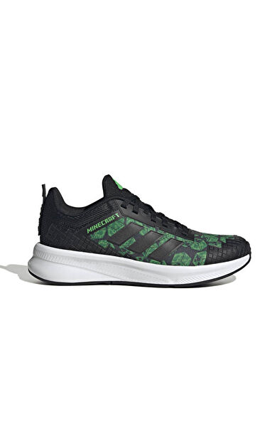 Adidas Minecraft Fortarun Genç Günlük Ayakkabı JR1932 Siyah