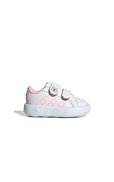Adidas Grand Court Minnie Bebek Günlük Ayakkabı JR8130 Beyaz