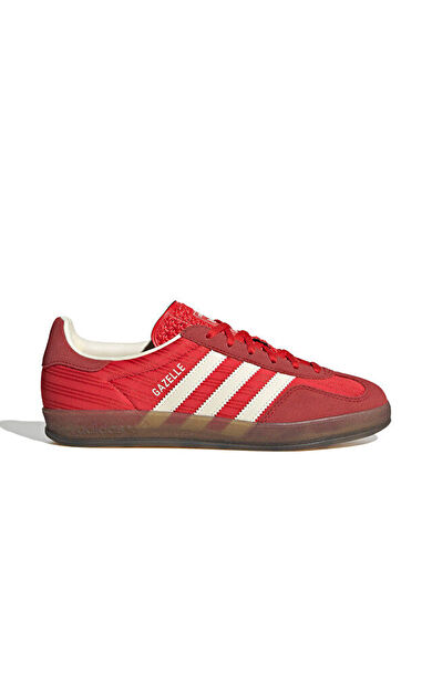 adidas Gazelle Indoor W Kadın Günlük Ayakkabı JS1411 Kırmızı
