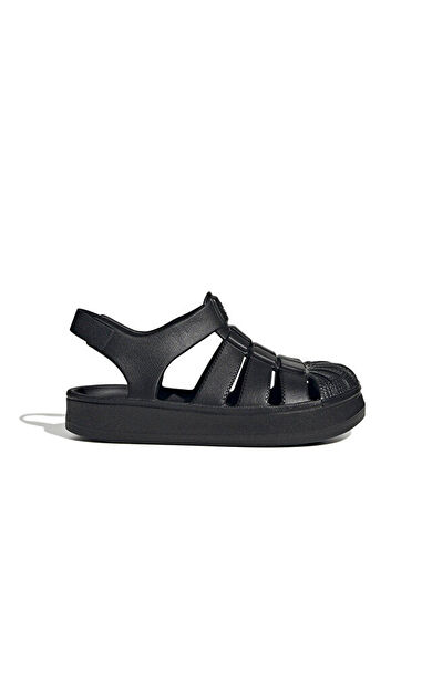 adidas Superstar Sandal C Çocuk Günlük Sandalet JS2844 Siyah