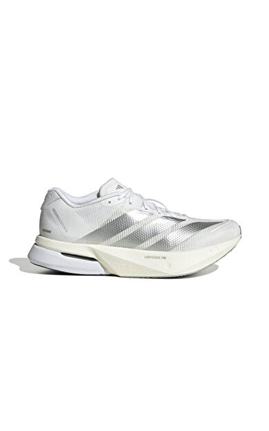 Adidas Adizero Boston 13 W Kadın Koşu Ayakkabısı JS4948 Beyaz