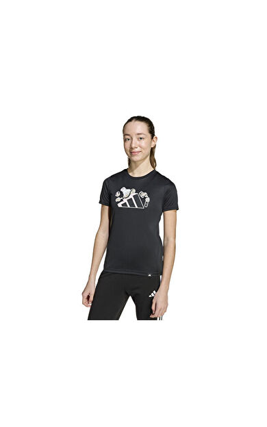 adidas Jg Animal T 2 Çocuk Günlük Tişört JV5202 Siyah
