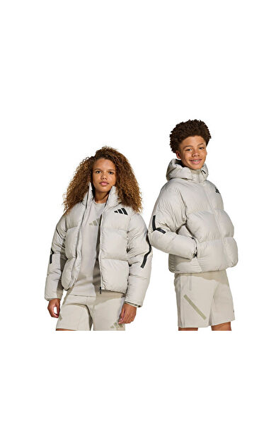 adidas J Z.N.E. Jkt Genç Günlük Ceket JV5863 Gri