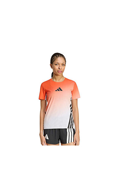 Adidas W Xpr Pro Tee Kadın Koşu Tişörtü JV6530 Beyaz