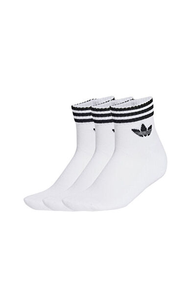 Adidas 3S Ankle S 3P Çorap (3 Çift) JV7435 Beyaz