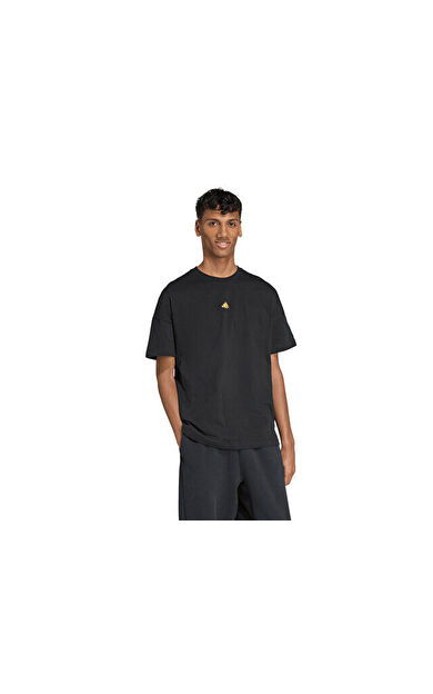adidas M Fn T-Shirt Erkek Günlük Tişört JV7964 Siyah