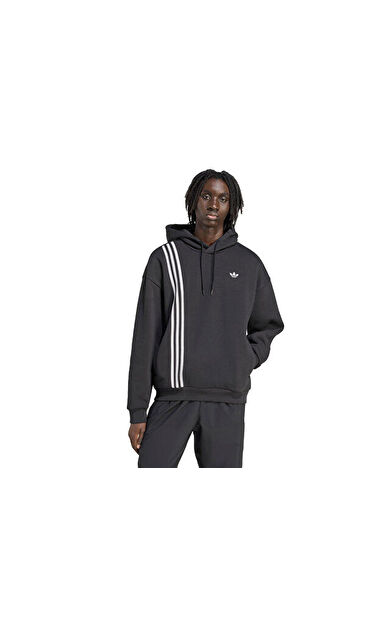 adidas Front St  Hd Erkek Günlük Sweatshirt JV9879 Siyah