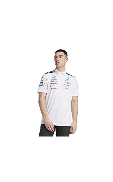 adidas Mer Tm Polo Wm Erkek Antrenman Polo Tişört JW0586 Beyaz
