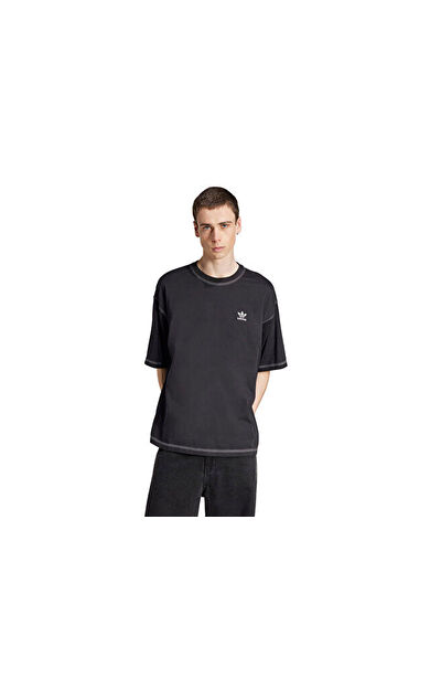 Adidas Essentials Tee Erkek Günlük Tişört JW0971 Siyah