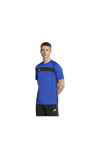 adidas Tiro Es Jsy Erkek Futbol Antrenman Tişörtü JW4613 Mavi