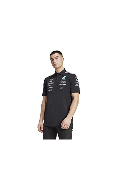 adidas Mer Tm Polo Bm Erkek Antrenman Polo Tişört JW5391 Siyah
