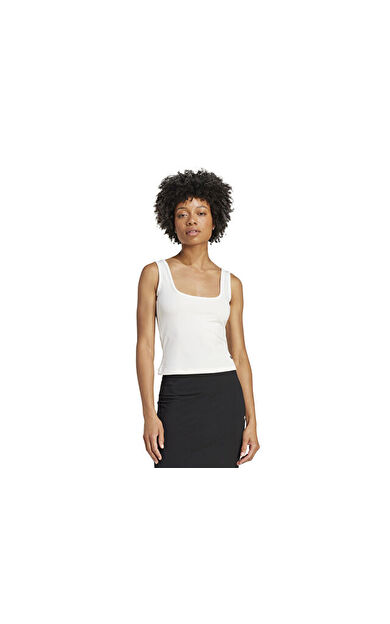 adidas P Ess Tank Top Kadın Günlük Atlet JW5988 Beyaz
