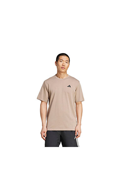 adidas Tr-Es Fr T Erkek Antrenman Tişörtü JW7438 Krem