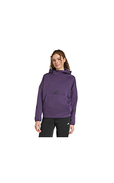 adidas W Z.N.E. Oh Hd Kadın Günlük Sweatshirt JW7746 Mor