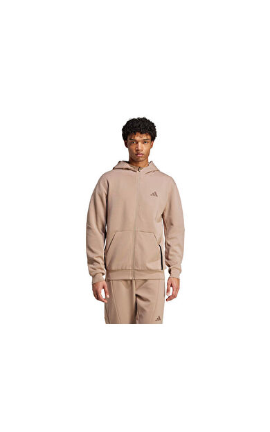 adidas D4T Full-Zip Ho Erkek Günlük Ceket JX0690 Krem