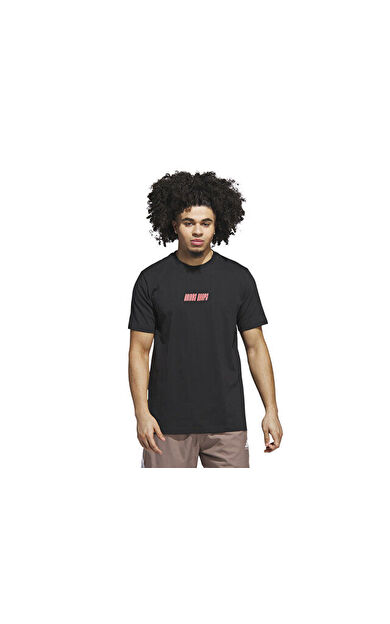 adidas Hd Novelty T 1 Erkek Basketbol Tişörtü JX1781 Siyah