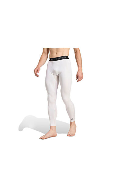 Adidas Tf Base Tight Erkek Antrenman Taytı JX2569 Beyaz