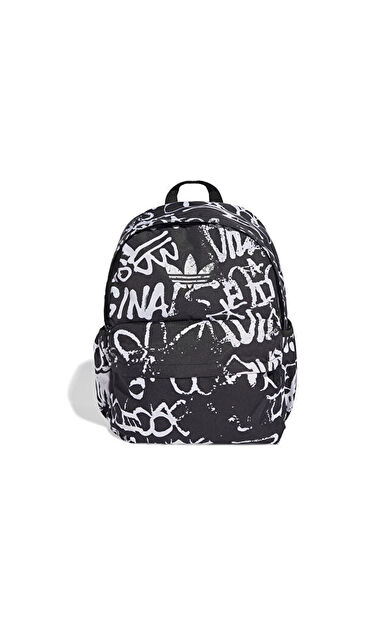 adidas Graphıc Cl Bp Sırt Çantası-En: 28 cm, Boy: 41 cm, Derinlik: 11 cm JX3192 Siyah