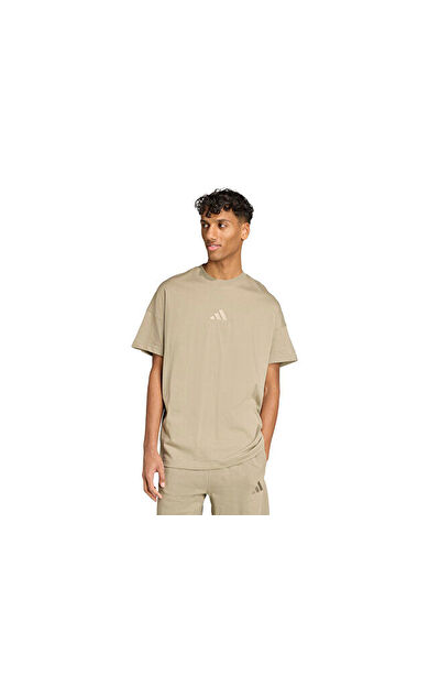 adidas M A Szn T Erkek Günlük Tişört JX5081 Gri