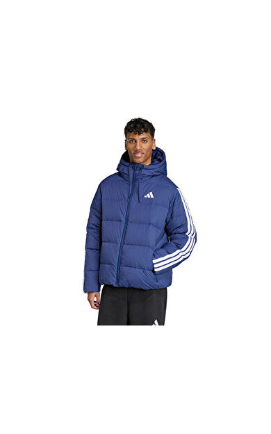 adidas Ess 3S P D Hd J Erkek Günlük Mont JX7799 Lacivert