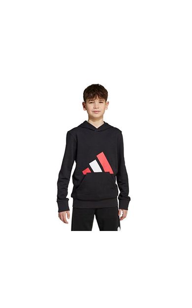 adidas J Bl Ft Hd 280 Çocuk Günlük Sweatshirt JY0301 Siyah