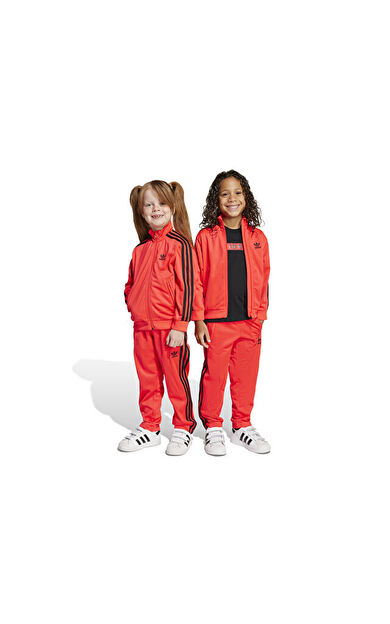 adidas Firebird Ts Çocuk Günlük Eşofman Altı JY1146 Kırmızı