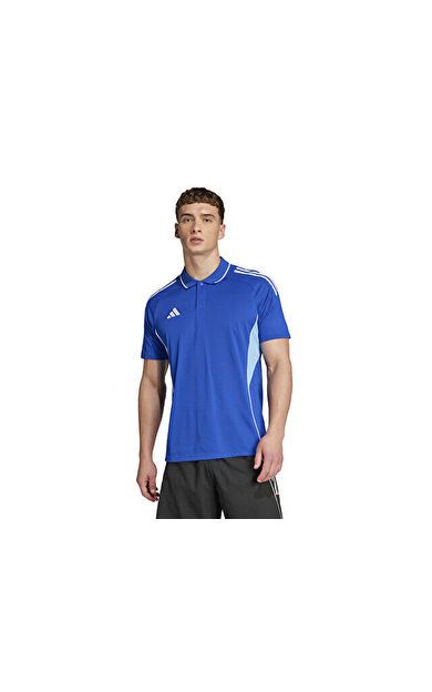 adidas Tiro25C Erkek Futbol Polo Yaka Tişört JY1803 Mavi