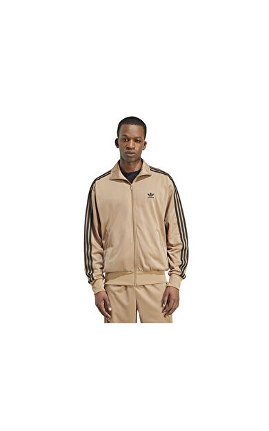 adidas Firebird Tt Erkek Günlük Ceket JY6366 Kahverengi