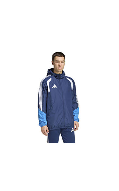 Adidas TIRO26 COMPETITION AW JKT Erkek Futbol Antrenman Yağmurluk JY8869 Lacivert