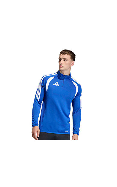 Adidas Tiro26L Tr Top Erkek Futbol Antrenman Uzun Kollu Tişört JY9693 Mavi