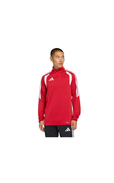 Adidas Tiro26L Tr Top Erkek Futbol Antrenman Uzun Kollu Tişört JY9694 Kırmızı