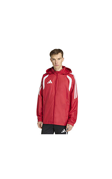 Adidas TIRO26 LEAGUE WB Erkek Futbol Antrenman Yağmurluk JY9731 Kırmızı