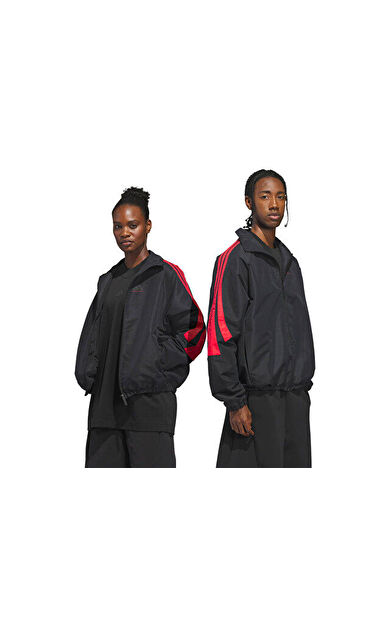 Adidas Adidas Trk Jkt Erkek Basketbol Ceketi JZ0373 Siyah