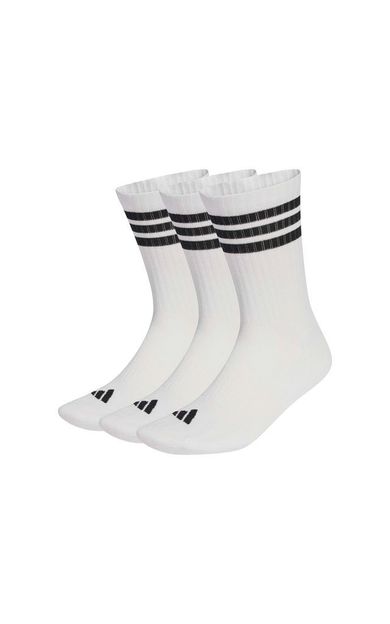 Adidas 3S Ess C Crw 3P Çorap (3 Çift) JZ0532 Beyaz