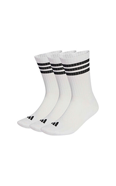 Adidas 3S Ess C Crw 3P Çorap (3 Çift) JZ0532 Beyaz