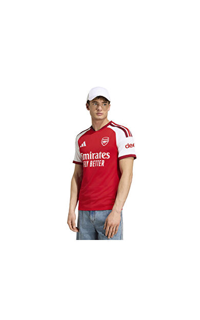 Adidas Arsenal FC 26/27 İç Saha Forması Erkek Futbol Forması JZ3168 Kırmızı