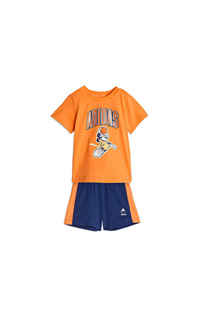 Adidas i Dy Mm T Set Bebek Günlük Eşofman Takımı JZ3547 Turuncu