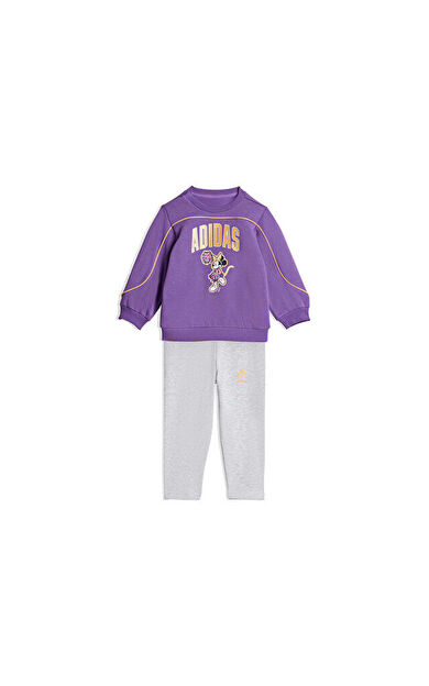 Adidas i Dy Mi Jog Bebek Günlük Eşofman Takımı JZ3548 Mor