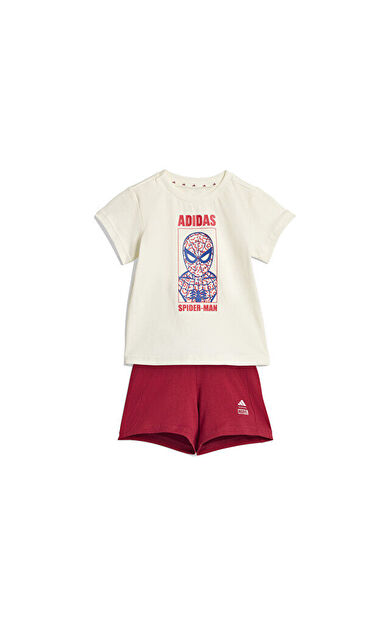 Adidas i Marvel Sm T Set Bebek Günlük Eşofman Takımı JZ3550 Beyaz