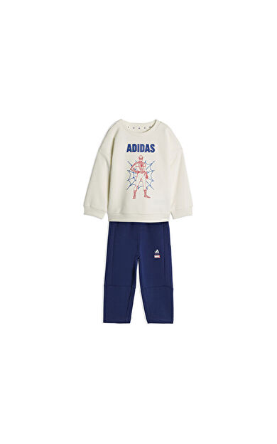 Adidas i Marvel Sm Jog Bebek Günlük Eşofman Takımı JZ3551 Beyaz