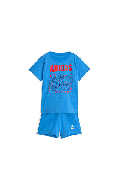 Adidas i Marvel Av T Set Bebek Günlük Eşofman Takımı JZ3552 Mavi