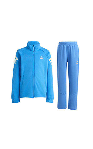 Adidas Lk Marvel Av Ts Çocuk Günlük Eşofman Takımı JZ3574 Mavi