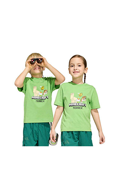 Adidas Terrex K Mc Mt Tee Çocuk Günlük Tişört JZ3587 Sarı