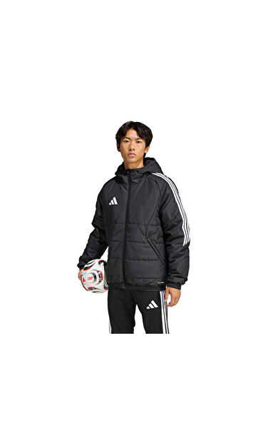 Adidas TIRO26 WIN JKT Erkek Futbol Montu JZ4109 Siyah